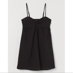 H&M black mini dress
